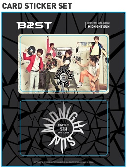 BEAST Card Sticker Set