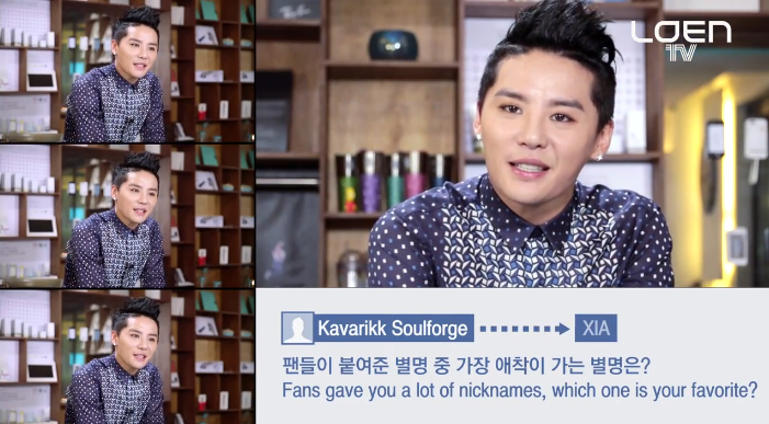 JYJ’s Junsu (XIA) Reveals What His Favorite Fan Nickname Is in LOEN’s “Ask in a Box” Interview JYJ’s Junsu (XIA) Reveals What His Favorite Fan Nickname Is in LOEN’s “Ask in a Box” Interview