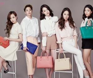 f(x) is Stylish for Spring with Pastel Colored Purses for LovCat Pictorial f(x) is Stylish for Spring with Pastel Colored Purses for LovCat Pictorial