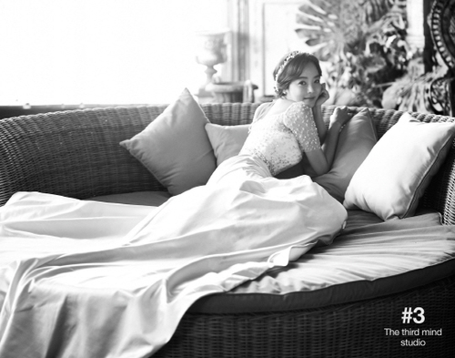 Actress Chae Rim Weds Chinese Actor Gao Zi Qi in China, Korean Wedding