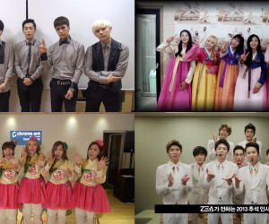 More Idol Groups Give Their Chuseok Video Greetings More Idol Groups Give Their Chuseok Video Greetings