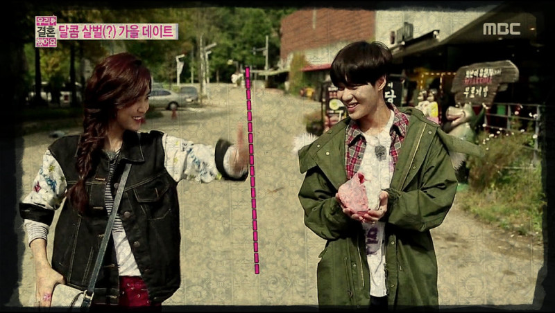 we got married