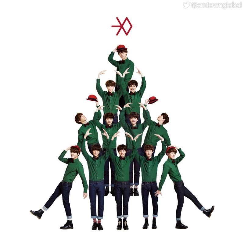 EXO "EXOMAS" Tree to Announce Winter Special Album