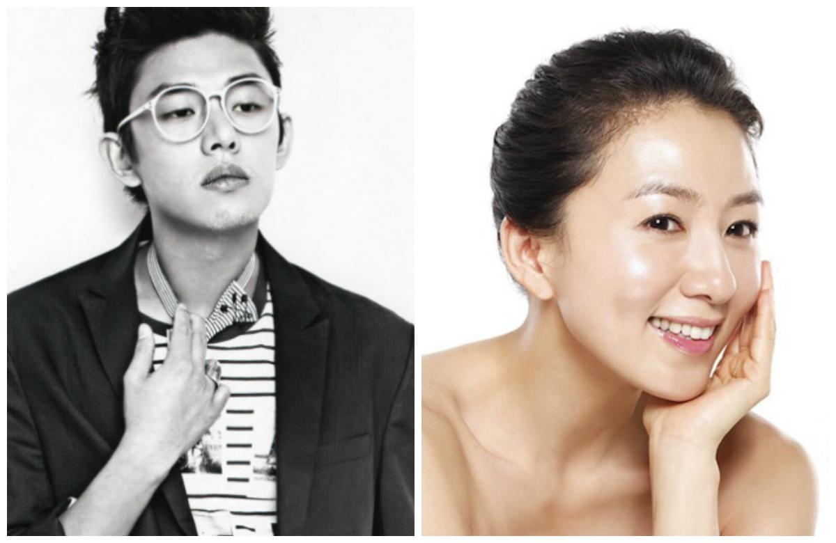 Yoo Ah In and Kim Hee Ae