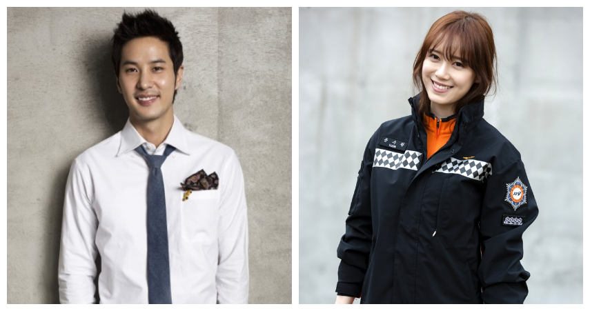 Kim Ji Suk and Goo Hye Sun
