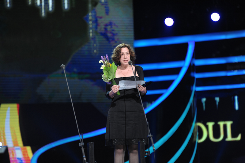 Maria Jaen, Best Screenwriter Award at SDA 2014