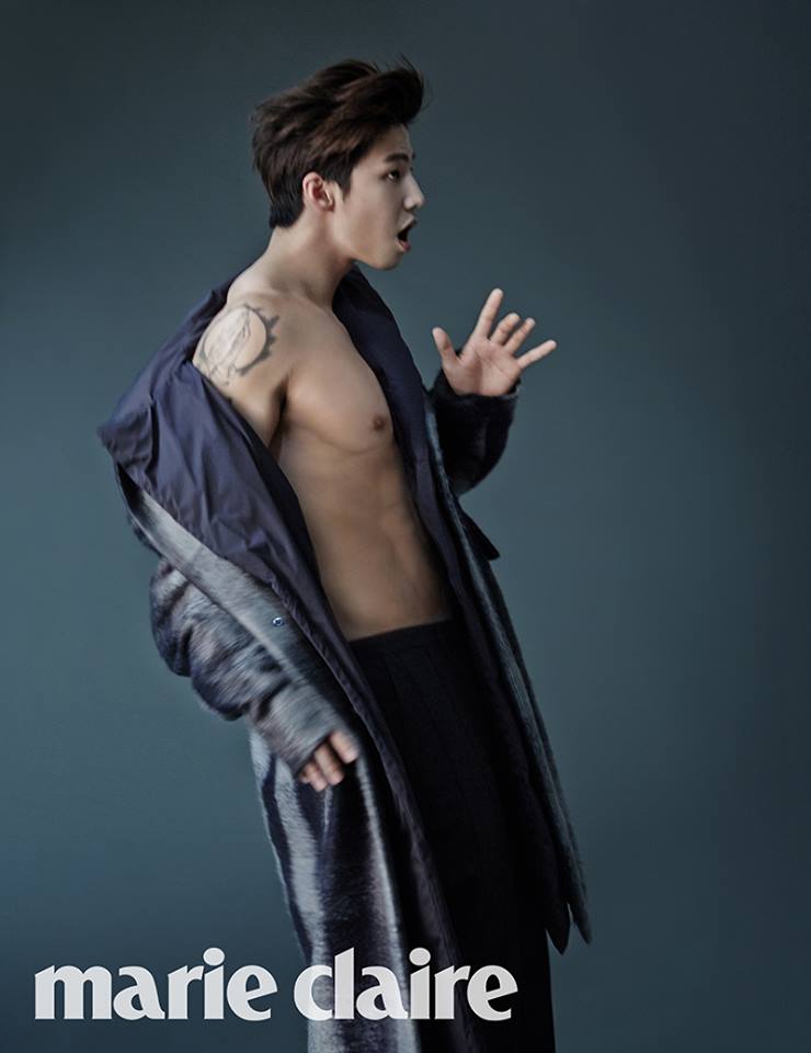 Actor Song Jae Rim Overflows with Charisma for Marie Claire + Discusses