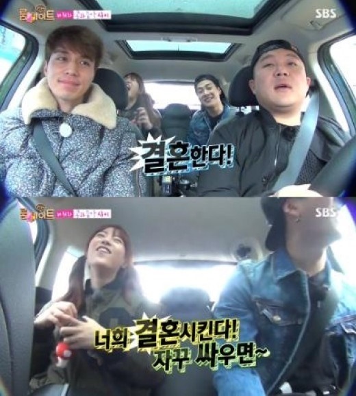 “Roommate” Stars Threaten to Make GOT7’s Jackson and KARA’s Young Ji