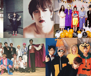 K-Pop Stars Show off Their Halloween Costumes K-Pop Stars Show off Their Halloween Costumes
